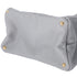 PRADA Canapa Tote Bag B1877B Gray White Denim